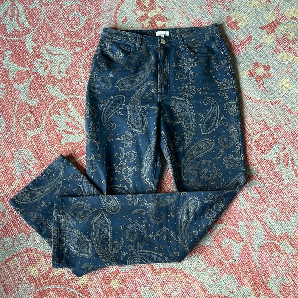 WeWoreWhat Paisley Jeans